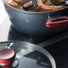 Tampa De Vidro Polishop - 16cm - Vermelha |  16cm Polishop